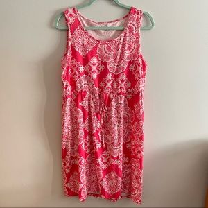 Basic Editions Pink Dress Size Medium